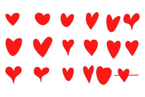 Download Doodle Heart Love Illustration - Heart love illustration Collection