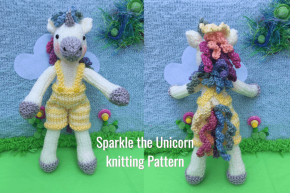 Download Sparkle the Unicorn Knitting Pattern - Knitting pattern Collection